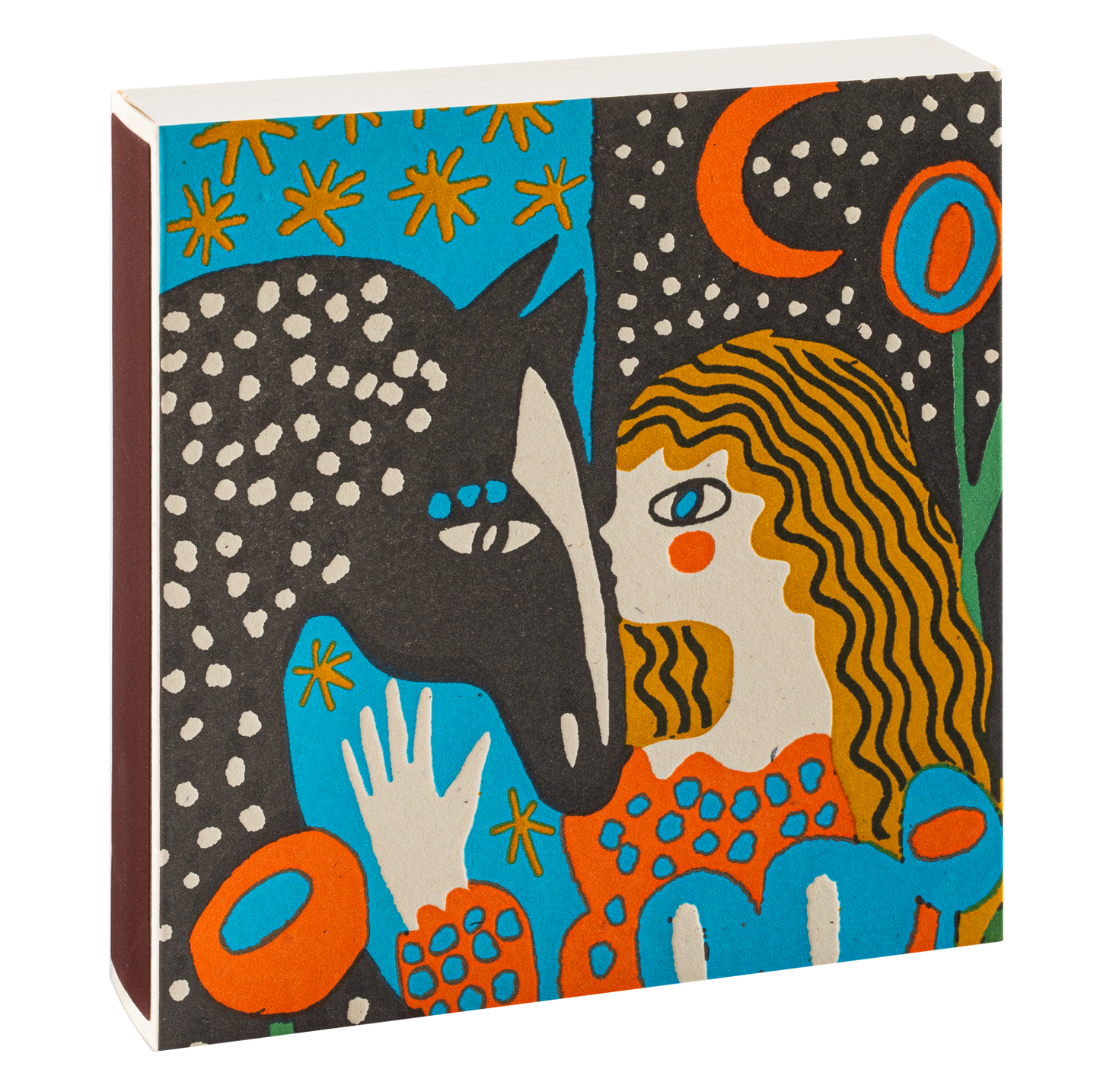 Heart Horse Square Safety Matches