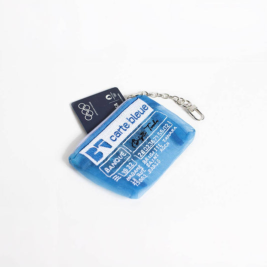 Brigitte Tanaka Blue Card Holder