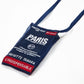 Brigitte Tanaka Paris Map Organza Phone Holder Bag