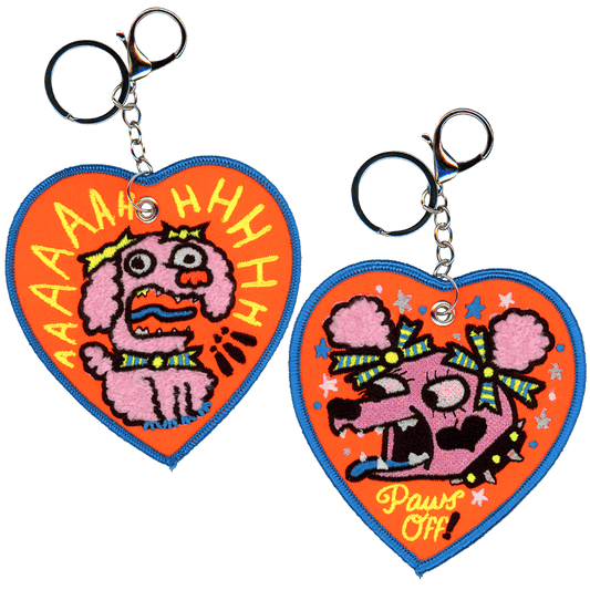 Paws Off Bag Charm
