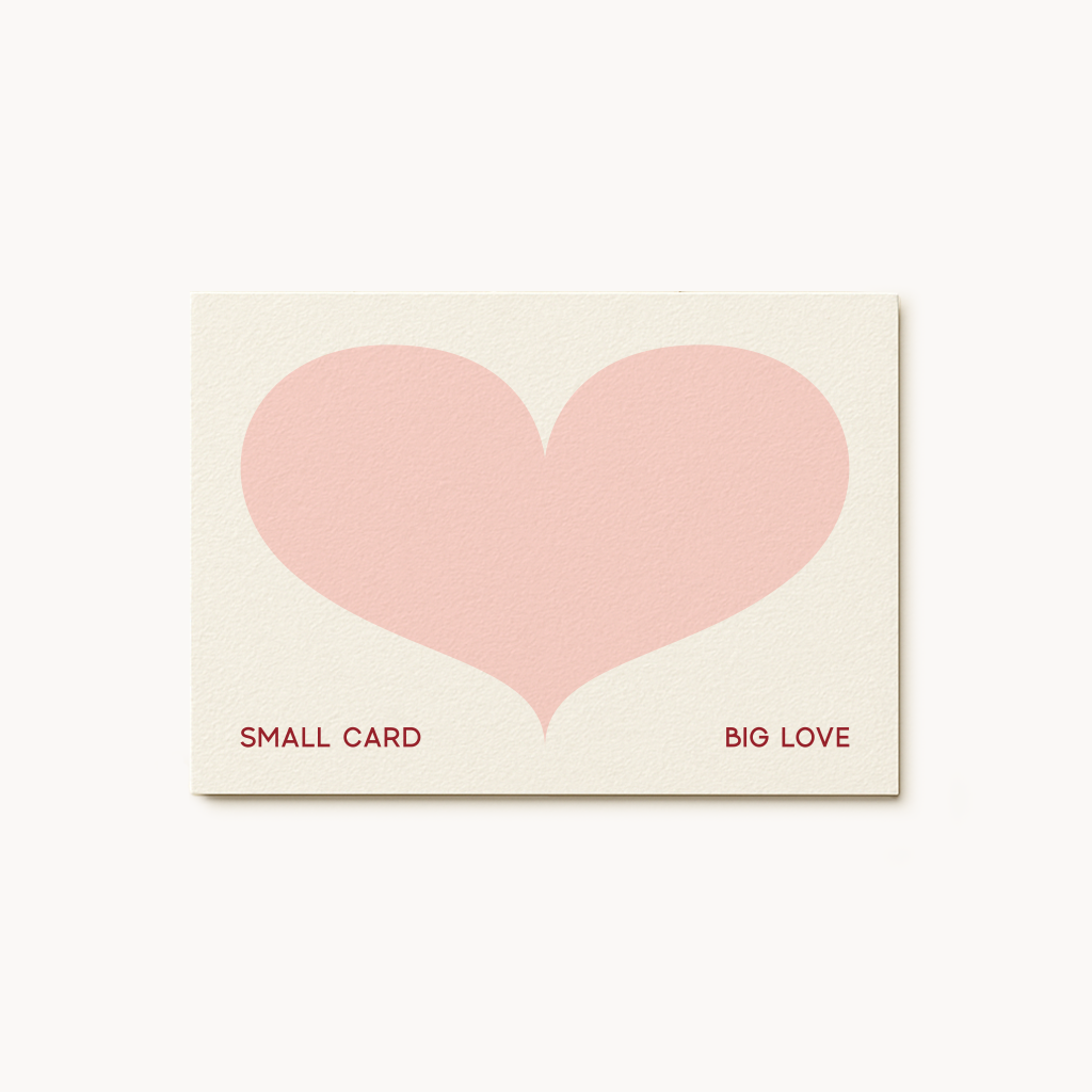 Big Love Greeting Card
