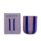 MÆGEN - Atina Glassware - Lilac & Navy