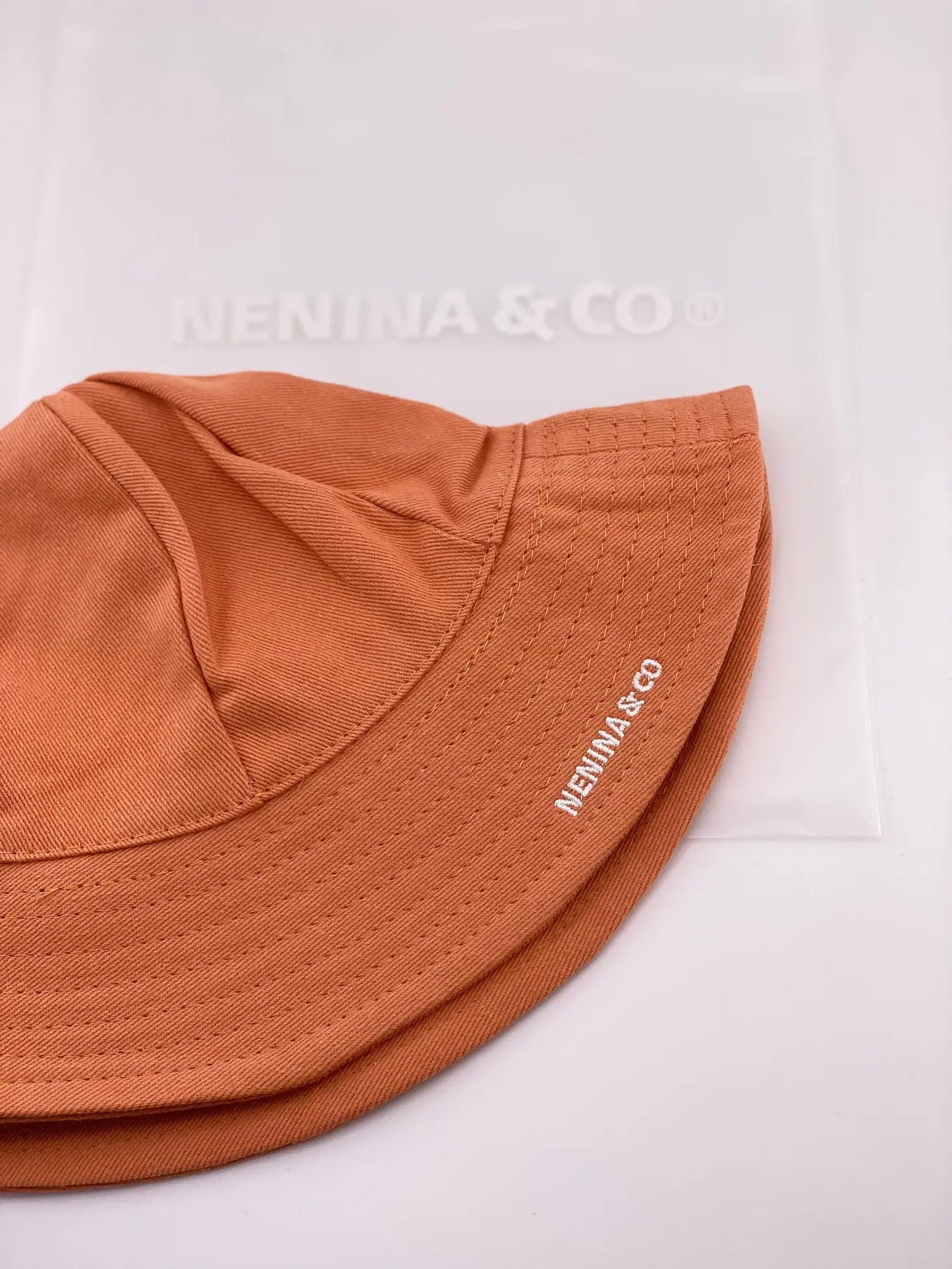 Nenina & Co Copper Organic Cotton Beanie Hat