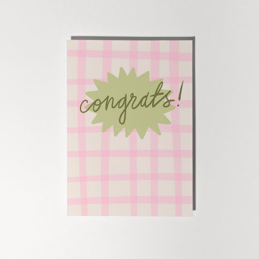 Congrats! Greeting Card