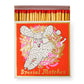 Poodle Square Christmas Safety Matches