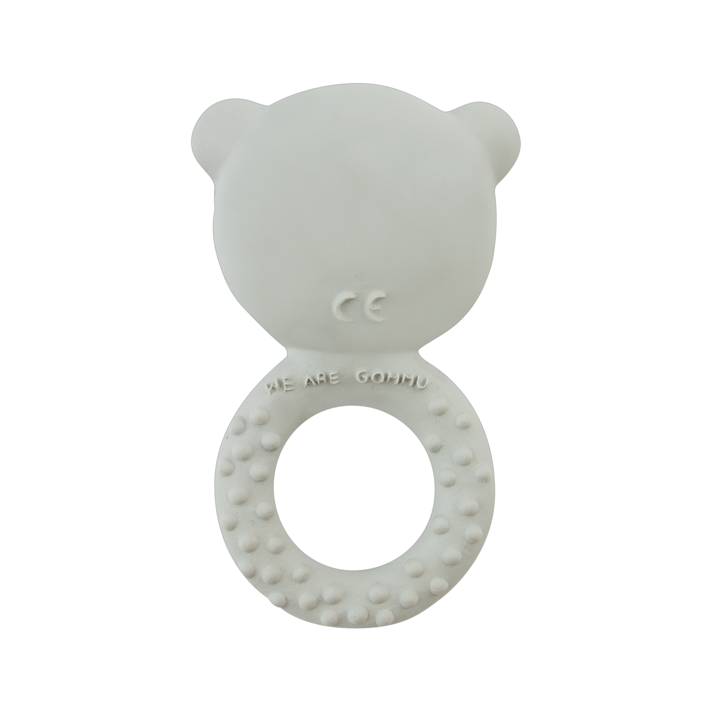 Gommu Ring Bear - Natural Rubber Teething Ring: Ocean