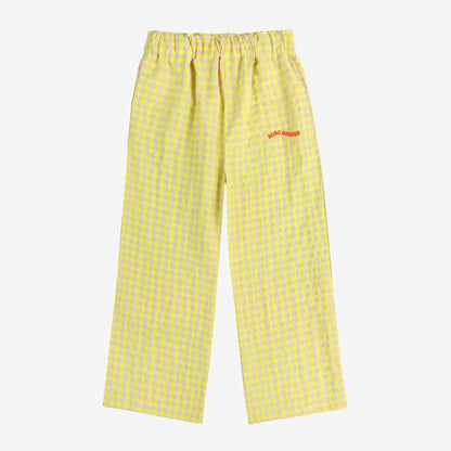 Bobo Choses Kids Vichy Woven Pants