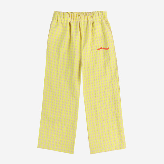 Bobo Choses Kids Vichy Woven Pants