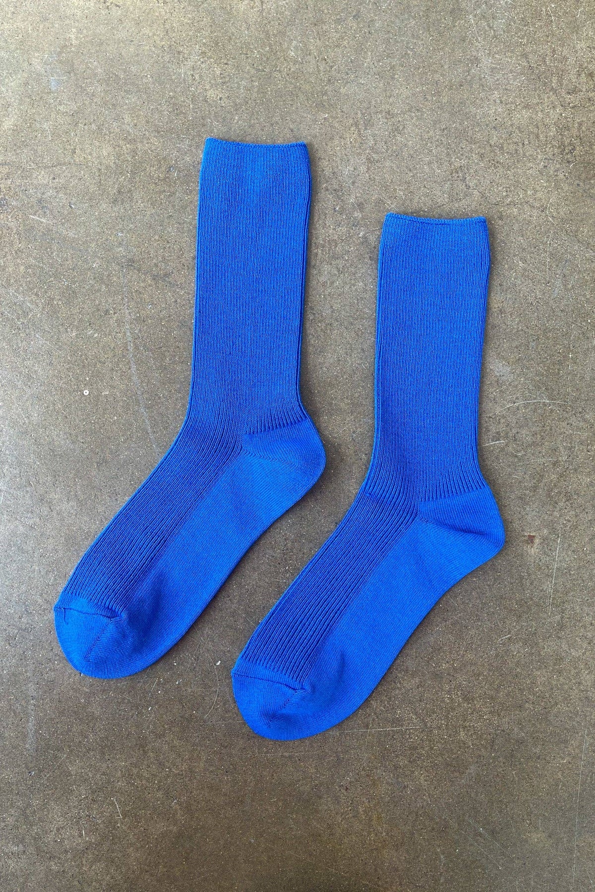 Le Bon Shoppe Blue Crisp Step Socks