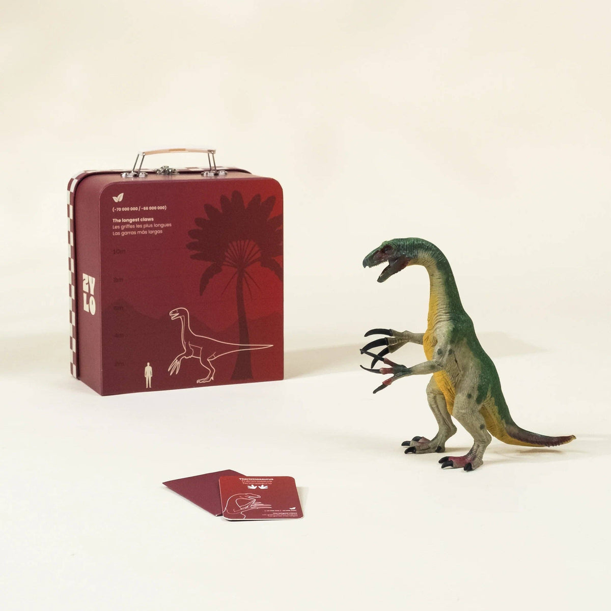 Therizinosaurus Dinosaur in a Collectable Box