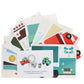 Animal Automobiles 3D Card Craft Playset