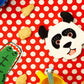 Panda Die Cut Greeting Card