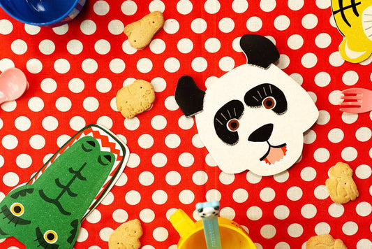 Panda Die Cut Greeting Card