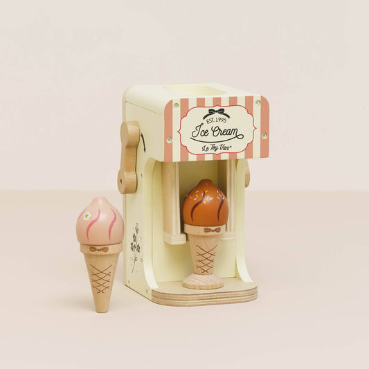 Le Toy Van Ice Cream Machine & Play Food Cones