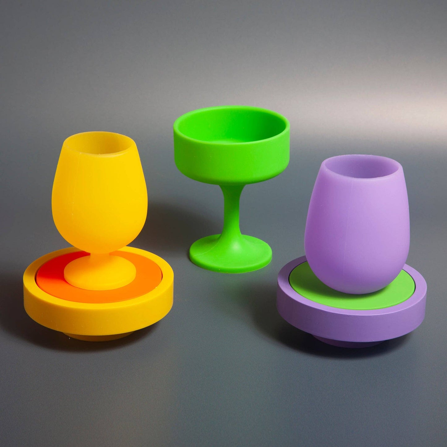 Violette + Vert Mecc Silicone Unbreakable Cocktail Glassese