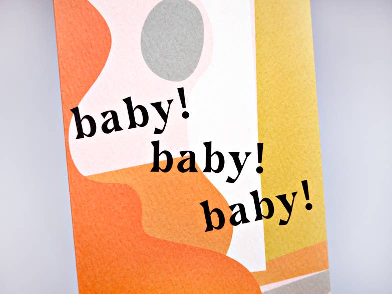 The Completist - Barcelona Baby Card