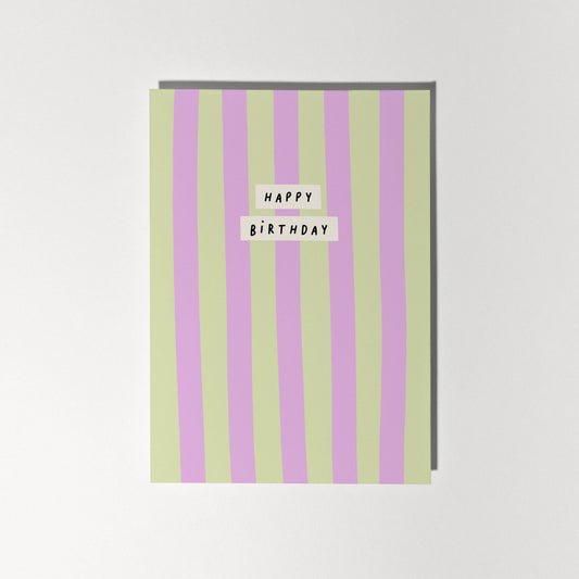 Happy Birthday Greeting Card