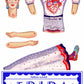Frida K Cut and Make Paper Puppet