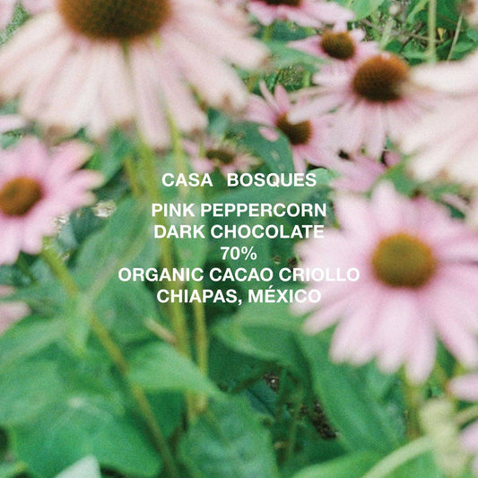 Casa Bosques Pink Peppercorn Chocolate Bar