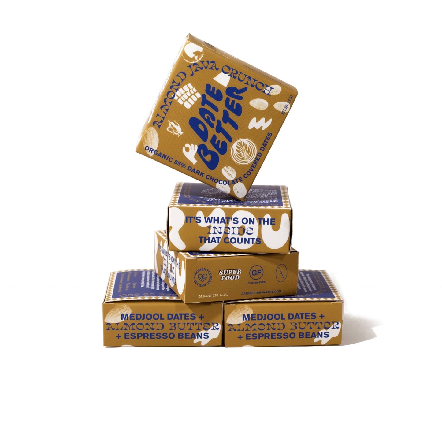 Java Crunch Chocolate Covered Dates