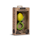 Lemon Natural Rubber Baby Rattle
