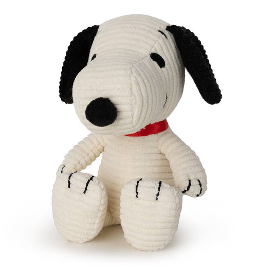 Snoopy Corduroy Cream - 12cm