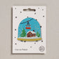 Snowdome Iron on Patch