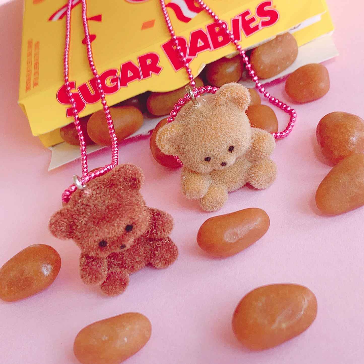 Pop Cutie 90's Babies Bear Kids Necklace