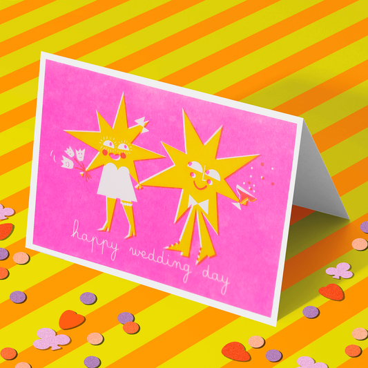 The Happy Couple Greeting Card