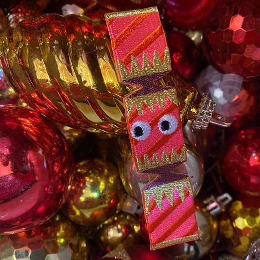 Christmas Cracker Iron on Patch