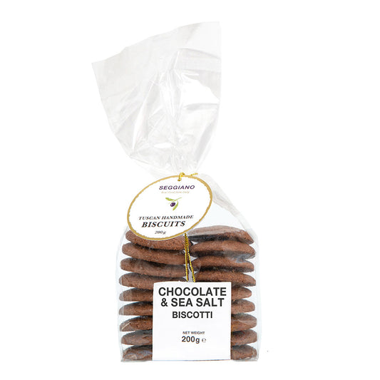 Sea Salt & Chocolate Biscuits