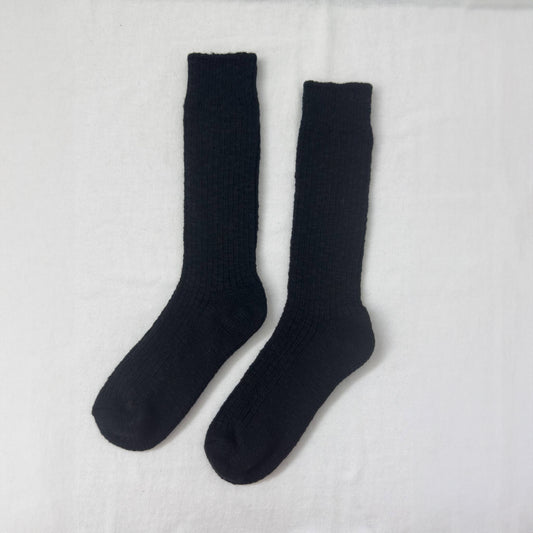 Le Bon Shoppe Black Cottage Socks