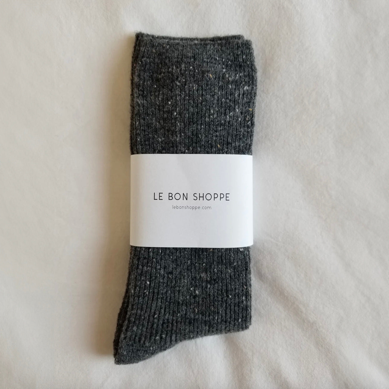 Le Bon Shoppe Charcoal Snow Socks