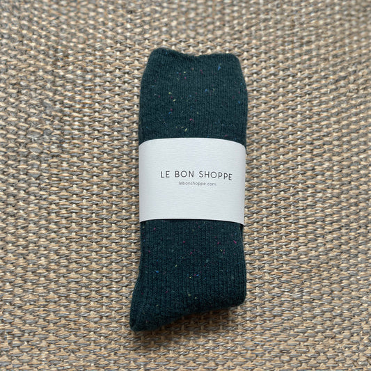 Le Bon Shoppe Forest Snow Socks