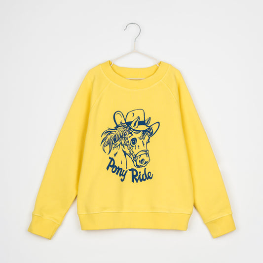 Tom & Boy Pony Ride Yellow Sweatshirt