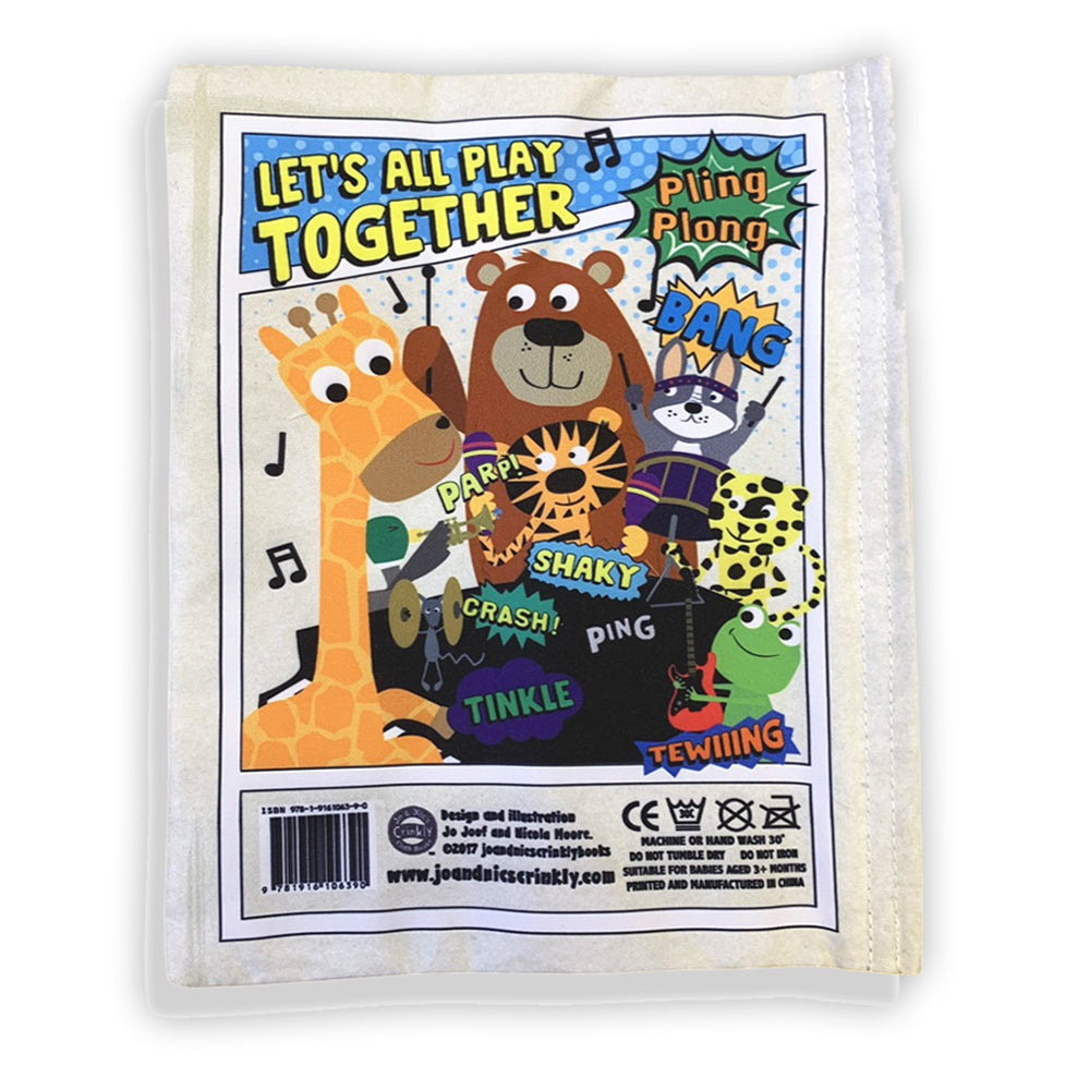 Music Comic Crinkly Cloth Book
