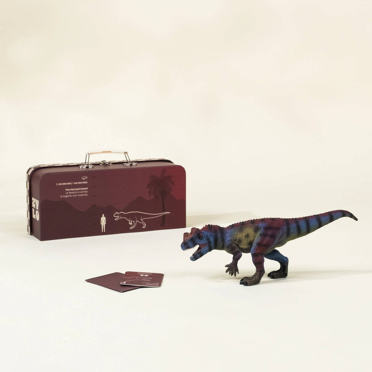 Ceratosaurus Dinosaur in a Collectable Box