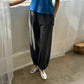 Le Bon Shoppe Almost Black Balloon Pants