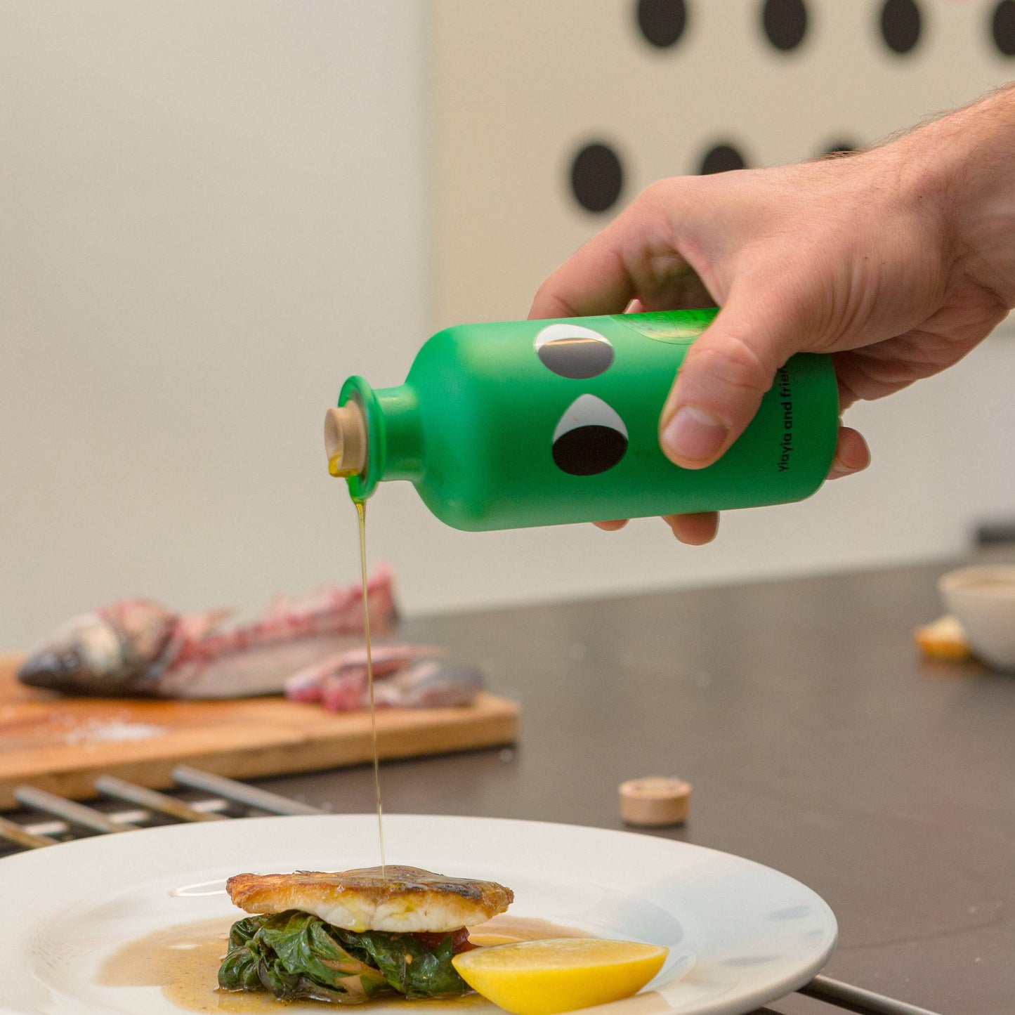 Extra Virgin Olive Oil With Basil