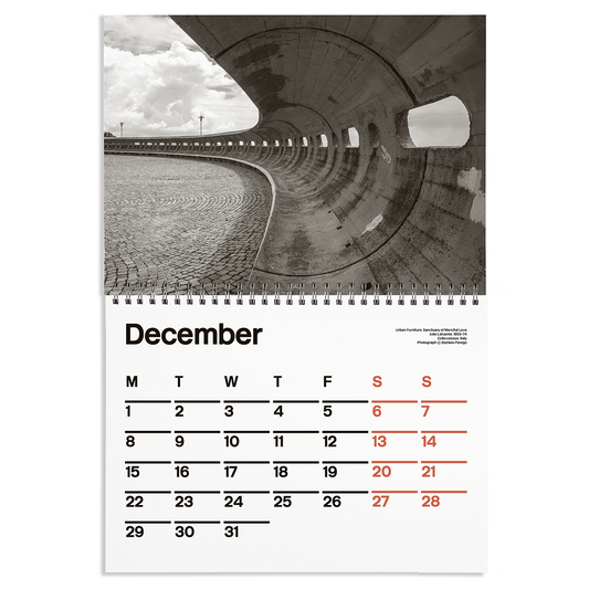 Brutalist Calendar 2025