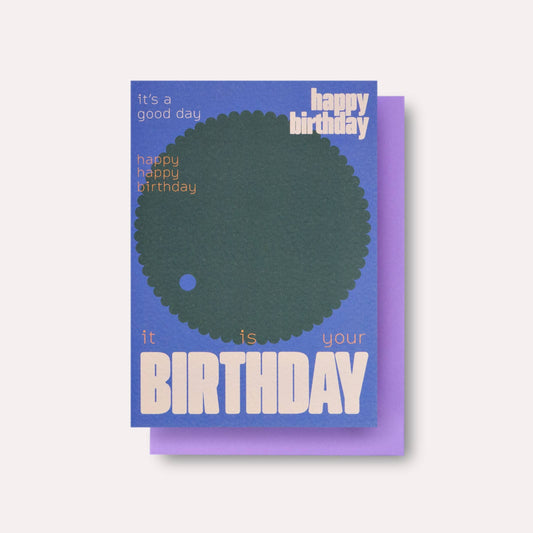 Geometry Birthday Card