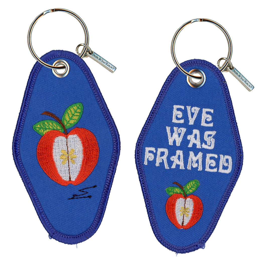 Eve Was Framed Keychain