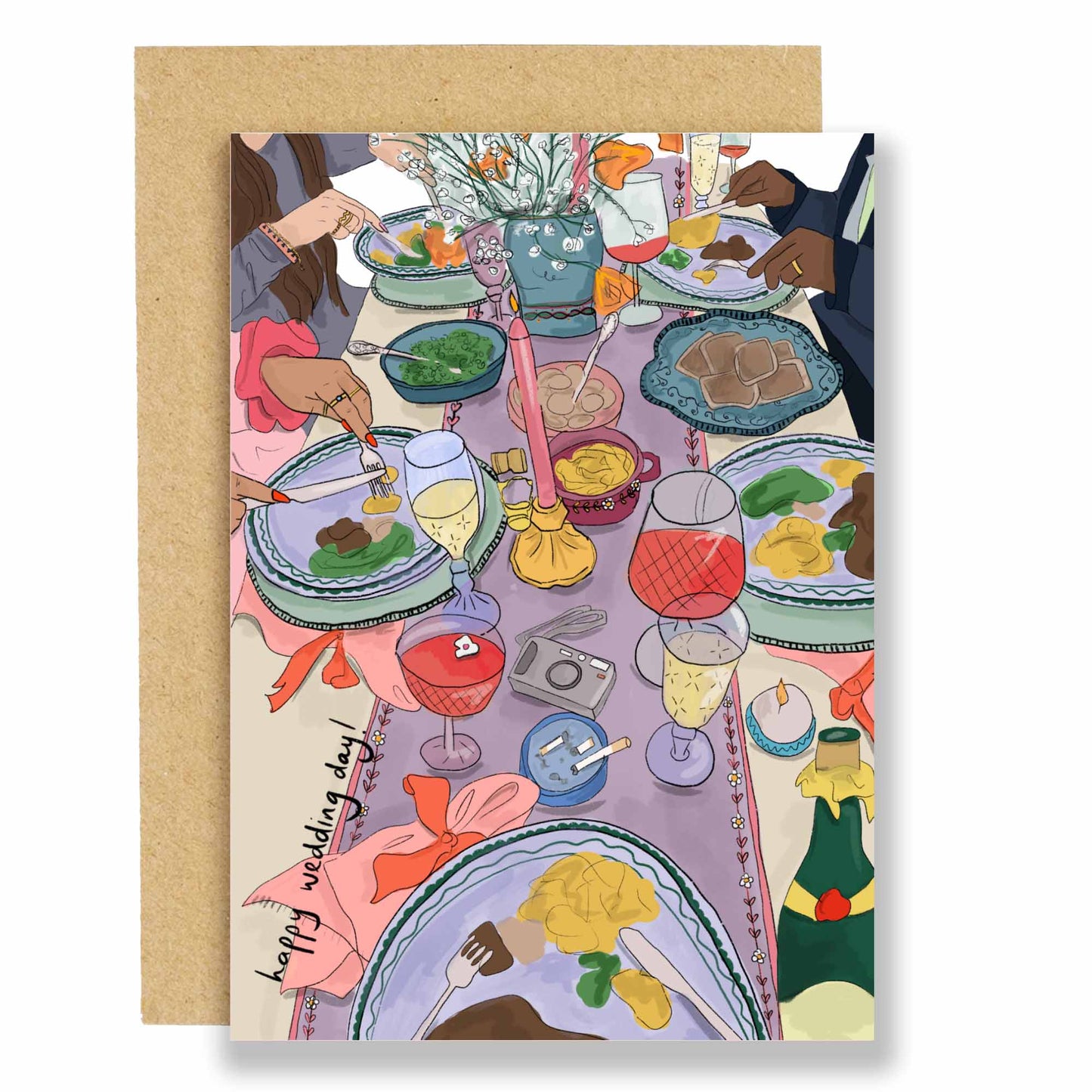 Weddingscape Greeting Card