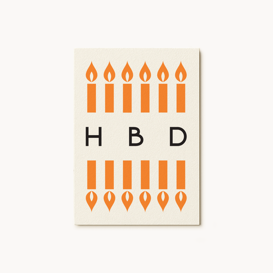 HBD Greeting Card
