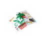 Children's book with a green character and text on a white background