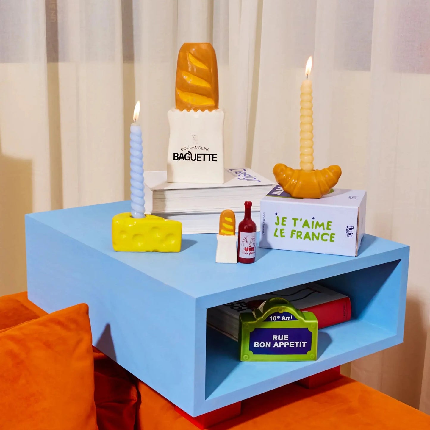 Fluid Market Baguette Salt & Pepper Shakers