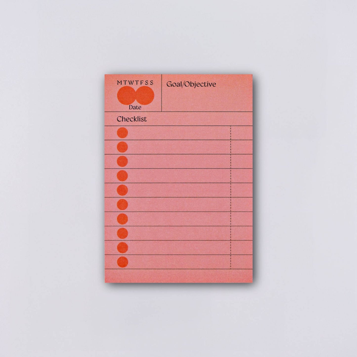 The Completist - Hinoki Habit Checklist Sticky Notes