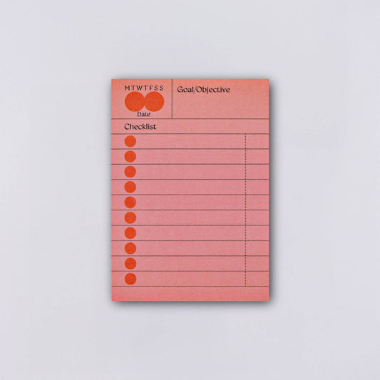 The Completist - Hinoki Habit Checklist Sticky Notes