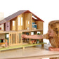 Cedar Chalet with Furniture
