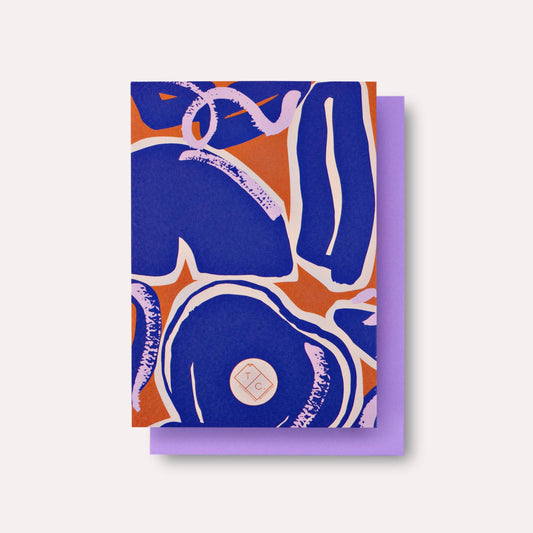 Capri Merci Beaucoup Card